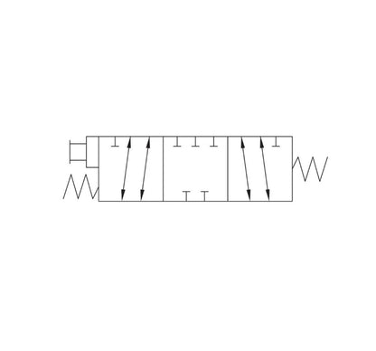 MT-RSR 184369 4-Way Air Valve, Internal Centering Spring for Coats Tire Changers