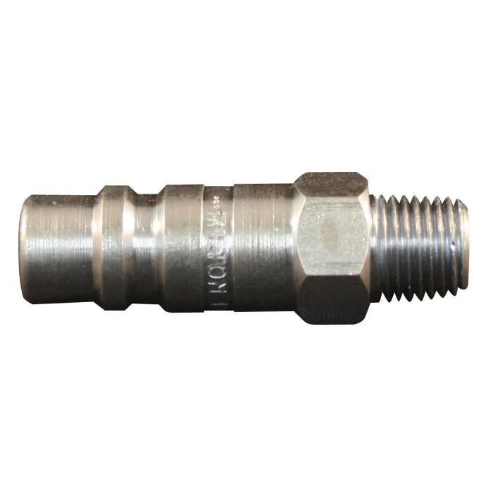 MILTON MIL-1855 G-Style Air Plug Fitting, 1/4" MNPT, 99 SCFM, 300 PSI