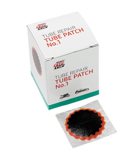REMA REM-1 Tube Patch, 1-1/2" Round, Red Edge (30 bx)