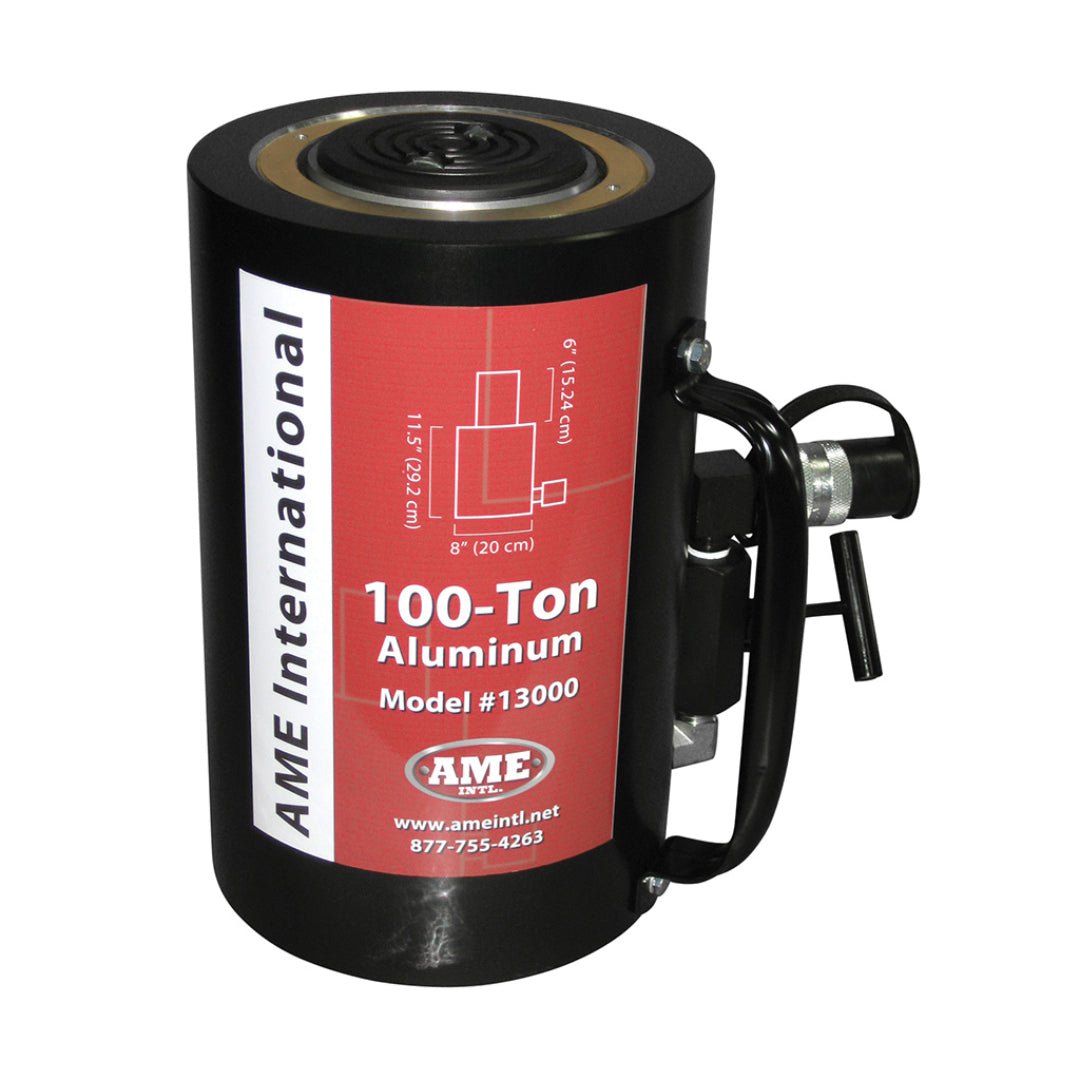 AME 13000 – Hydraulic Jack, 100 Ton, 6" Stroke
