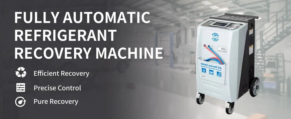 Katool AC1800 – AC Recovery Machine (R-134A/R-1234yf)