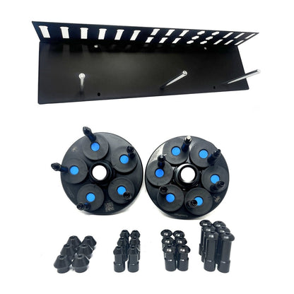 MT-RSR 20-LCSSB-40 SpeedPlate LC+ storage board with two plates and adapters displayed.