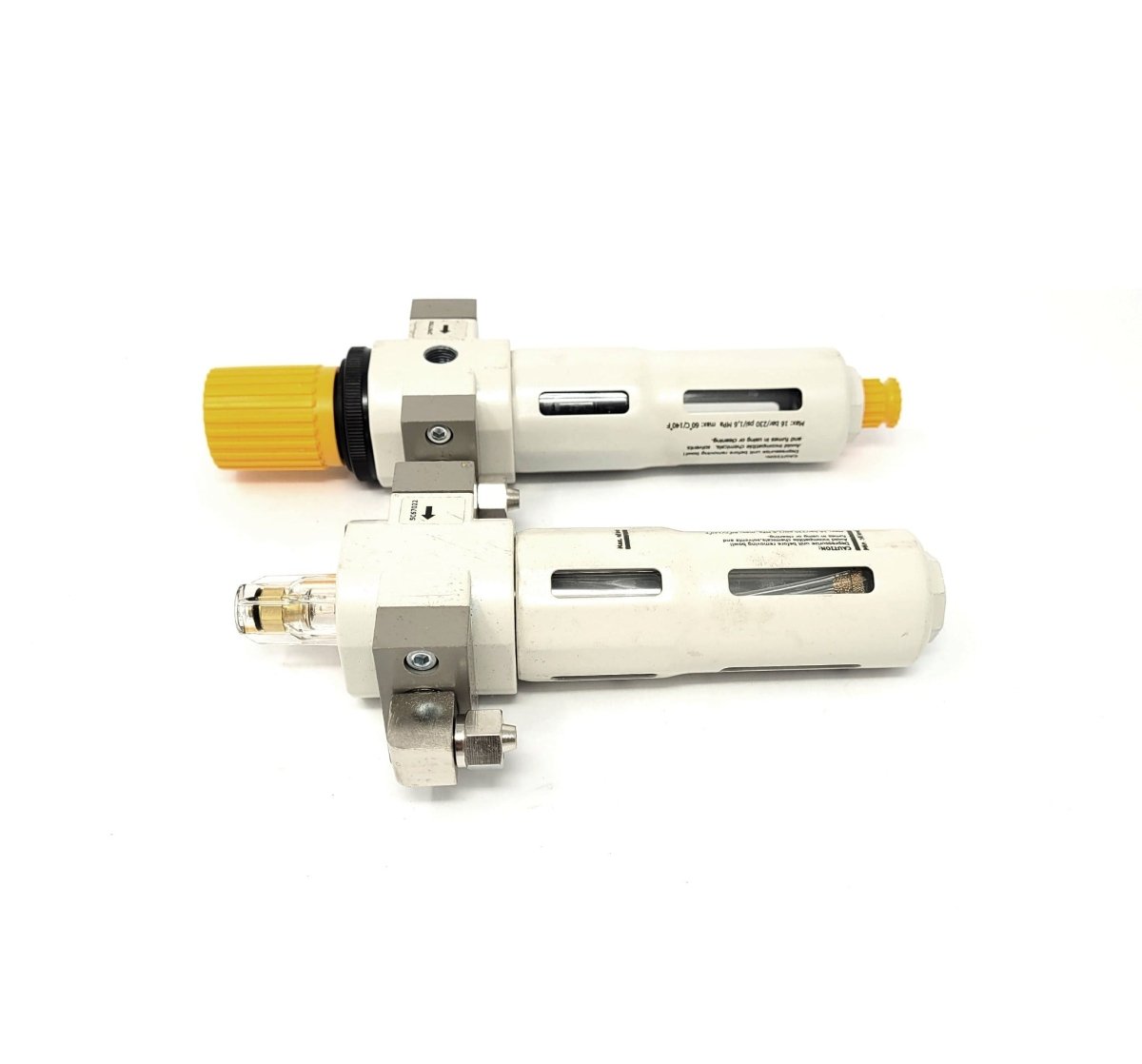 MT-RSR 21200 Automatic Air Filter Regulator Lubricator, 230 PSI Max, 140°F Max Temp, 25 Micron Filter