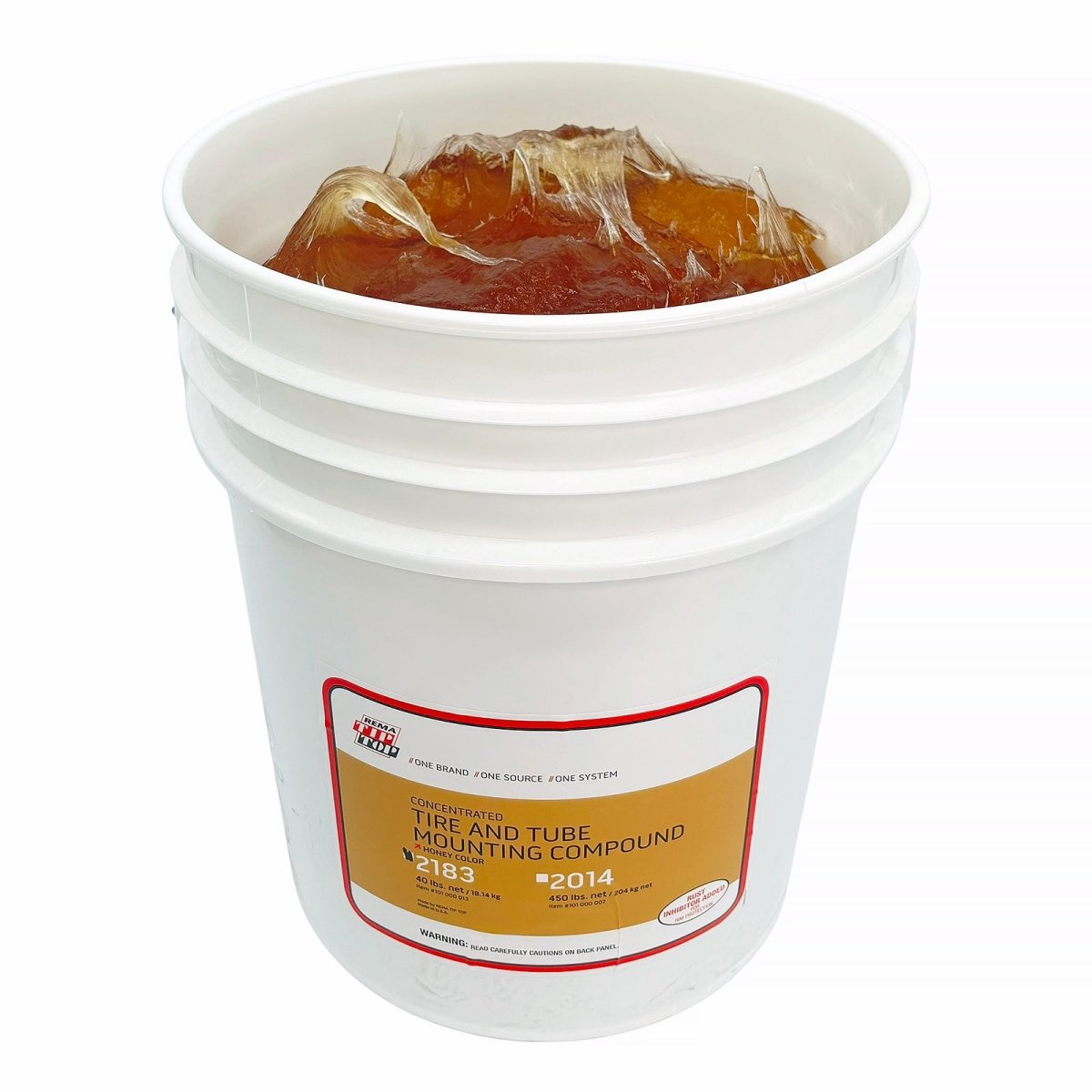 REMA REM-2183 Tire Mounting Compound, Concentrated Honey Formula, 40 lb Pail