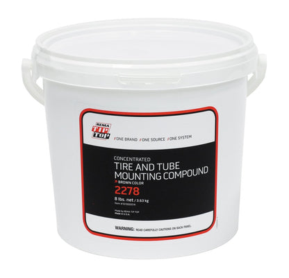REMA REM-2278 Tire Mounting Compound, Concentrated Brown – 8 lb