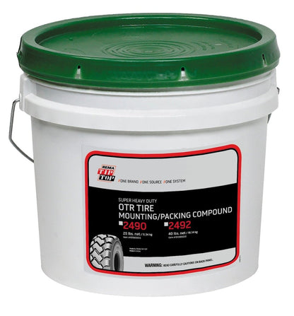 REMA 2490 OTR Tire Mounting & Bead Packing Compound – 25 lb Pail