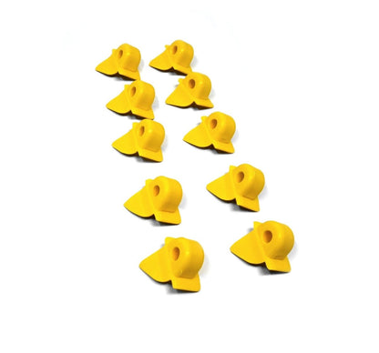 MT-RSR 25434 Yellow Metal Head Inserts for Corghi/Coats – 10PK