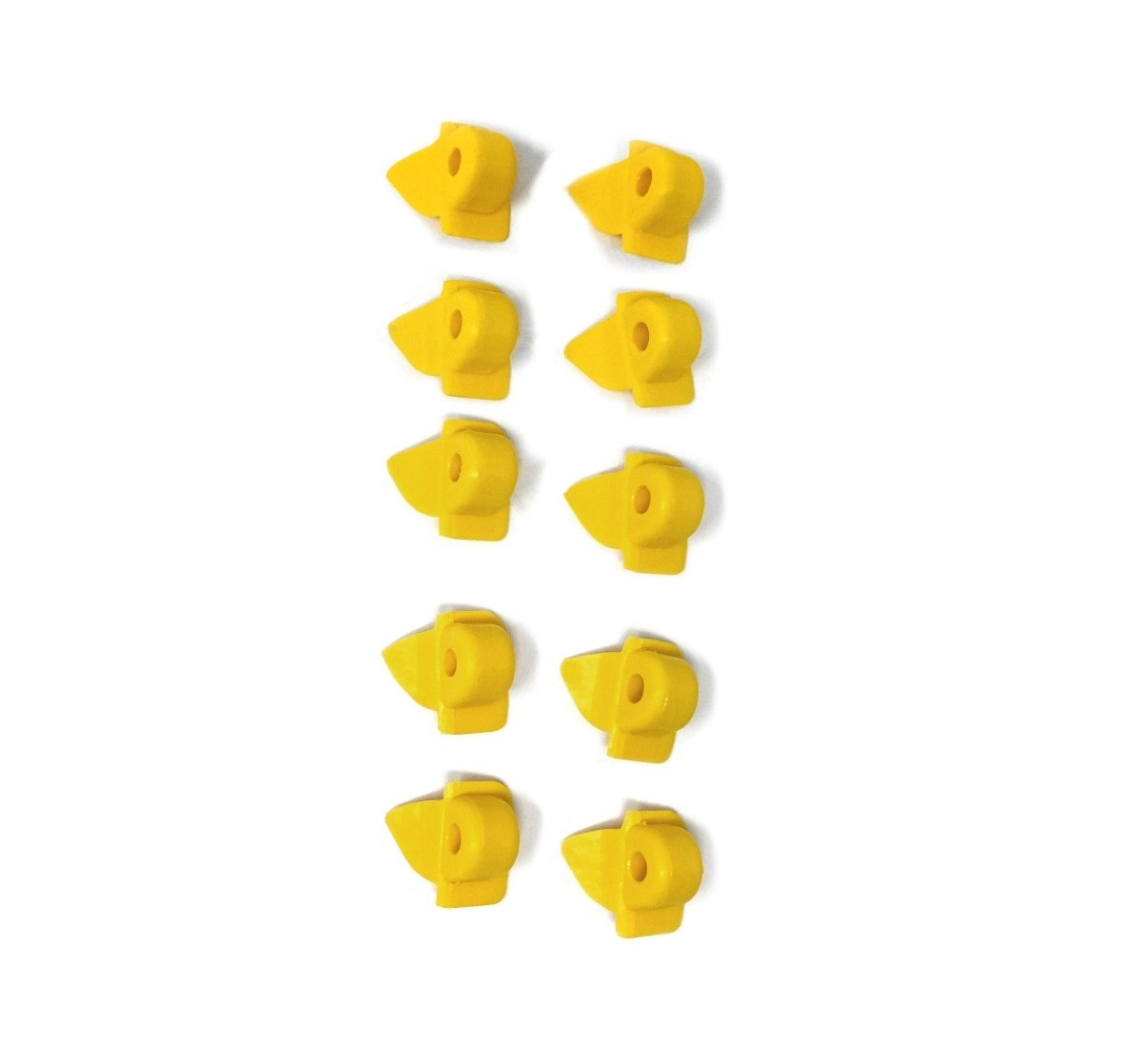 MT-RSR 25434 Yellow Metal Head Inserts for Corghi/Coats – 10PK