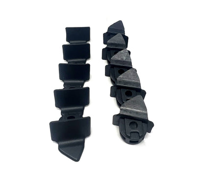 MT-RSR 25434-BLK Black Metal Head Inserts for Corghi/Coats Tire Changers – 10 Pack