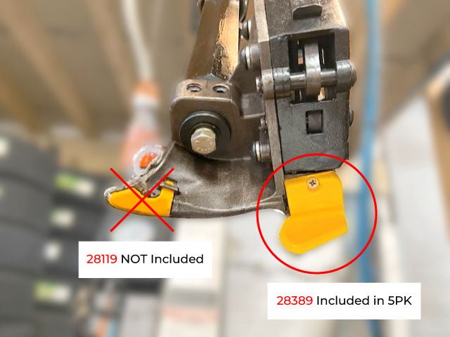 MT-RSR 28389 Tire Changer Front Insert (Pack of 5)