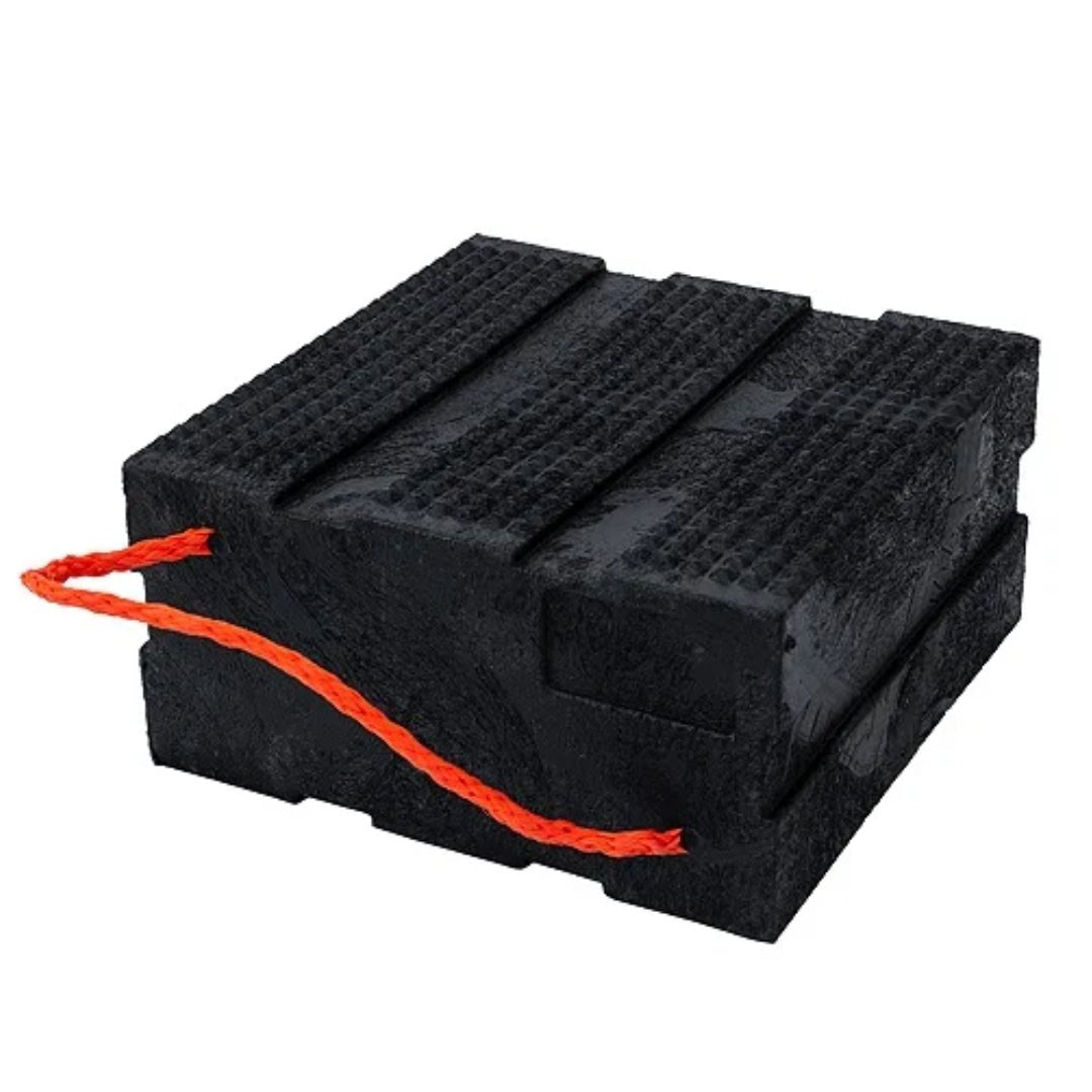 AME 15232 Slab Super Cribbing Block (6"H x 12"W x 12"L, Pyramid - Polymer)