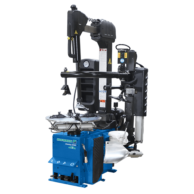 HOFMANN EEWH747B Tilt Tower Tire Changer, Monty 3550 with SmartSpeed & EasyMont