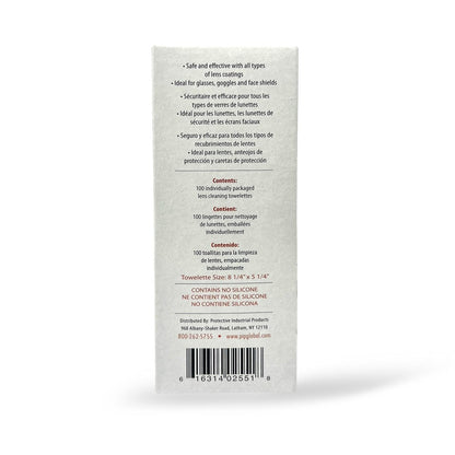 MT-RSR 38-220 Lens Cleaning Towelettes, 100pk Dispenser