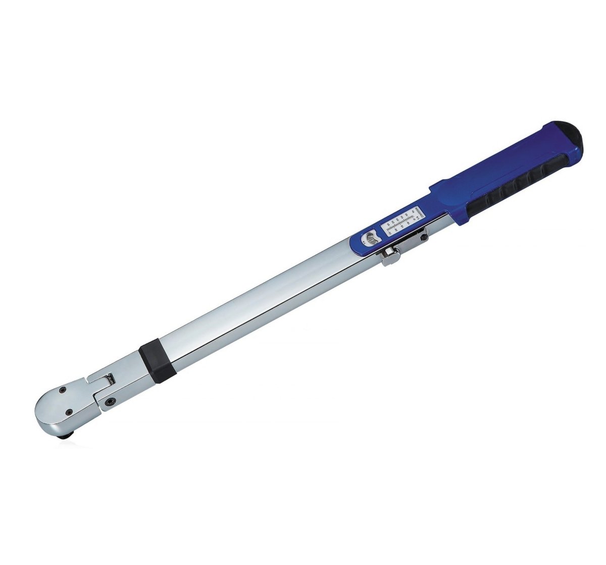 MT-RSR 3FR250F torque wrench with blue handle and split beam head on white background