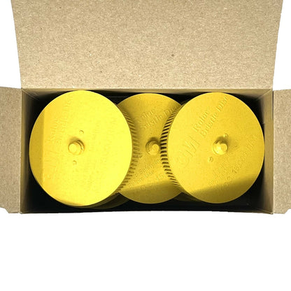 3M 3M-07527 Roloc Bristle Disc, 3 in x 5/8 Tapered, Medium (10/Carton)