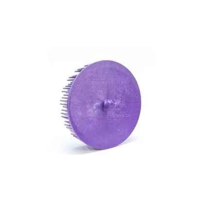 3M 3M-07537 3" Scotch-Brite Purple Body Man Bristle Disc, 36 Grit