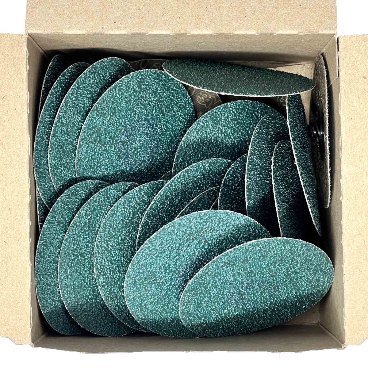 3M 36534 3" Green Corps Roloc Disc, 40 Grit, 25-Pack