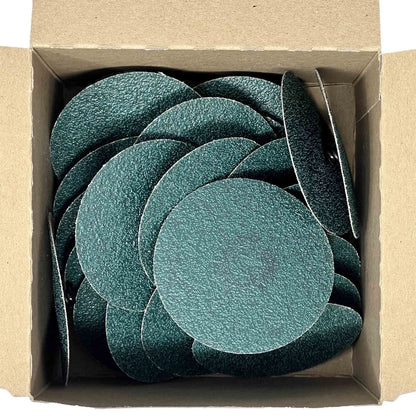 3M 3M-36535 3" Green Corps Roloc Disc, 60 Grit, 25-Pack