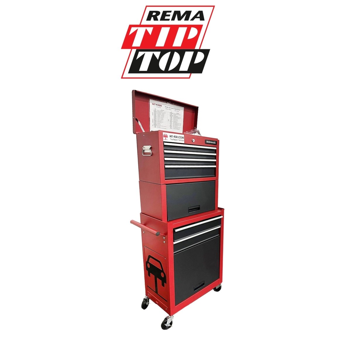 MT-RSR MT-TRK05 Tire Repair Toolbox, MT-RSR Kit for Truck & Heavy-Duty Applications