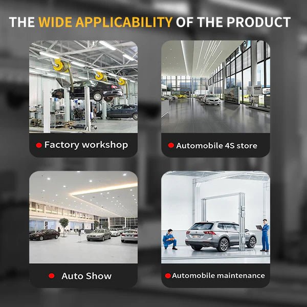 Katool AS110D – Two-Post Lift (11,000 lb, Asymmetric)