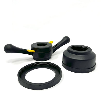 MT-RSR 4080 Quick Hub Nut Set, 40mm x 8mm Thread, with Pressure Cup & Ring