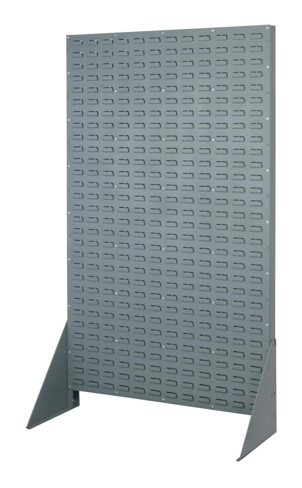 QUANTUM STORAGE QS-QSS3666H Louvered Panel Rack, 36" W x 66" H – No Bins Included