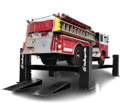 CHALLENGER LIFTS Heavy-Duty Four-Post Lift, 50K Capacity, 44050X