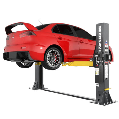 BendPak 10AP-SRT Two-Post Car Lift for Garage - 10,000 lb - Short-Rise Floorplate
