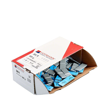 Hofmann Power Weight WW-WG-361-20 Adhesive Wheel Weights, 20g, Type 361, Box of 100