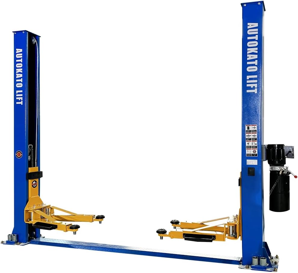Katool KT-H115Z – Two-Post Lift (11,000 lb, Floorplate)