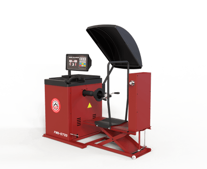 Fortisky 6700-5733 Combo Heavy-Duty Truck Tire Changer & Balancer w/ Lift Cart