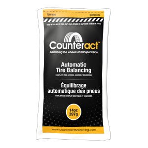 COUNTERACT WBB-14 Wheel Balancing Beads, 14 oz Bag, TPMS Safe, Fuel-Saving
