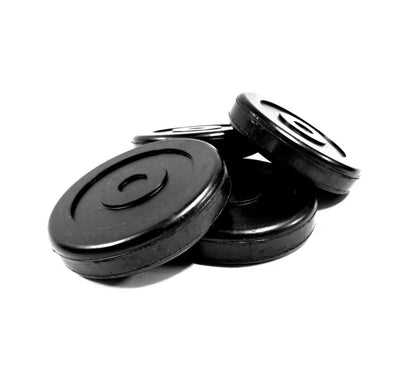 MT-RSR 6523-4 Slip-On Rubber Pad Set, 5" Round for BendPak & Dannmar Lifts (4-Pack)
