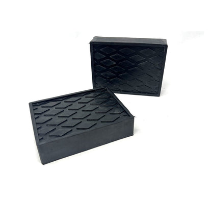 MT-RSR 6526-4 Universal Rubber Blocks, 4-3/4" x 6-1/4" x 1-1/2" Thick (Pack of 4)