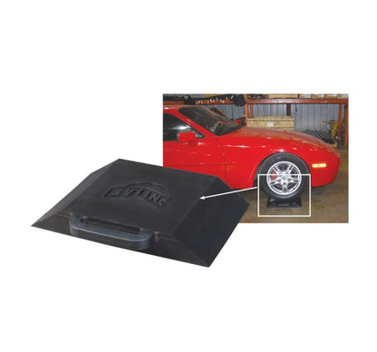 MT-RSR 6527 Universal Low Profile Rubber Riser Pad, 18" x 12" x 2-1/2" Tall (Each)