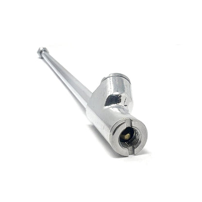 MT-RSR 6568LC Dual Foot Lock-On Air Chuck, 14" - 1/4" FNPT - Closed - Chrome