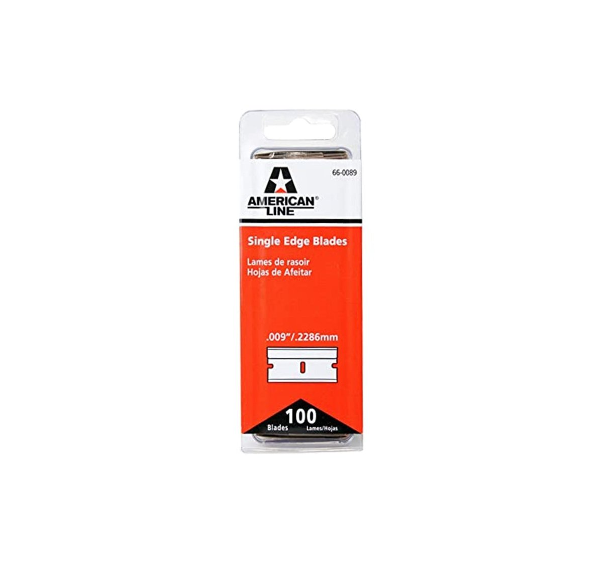 MT-RSR 66-0089 razor blades single edge 009 inch – Garage Supply Guys