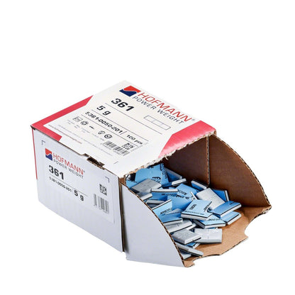 Hofmann Power Weight WW-WG-361-05 Adhesive Wheel Weights, Type 361, 5g, Box of 100