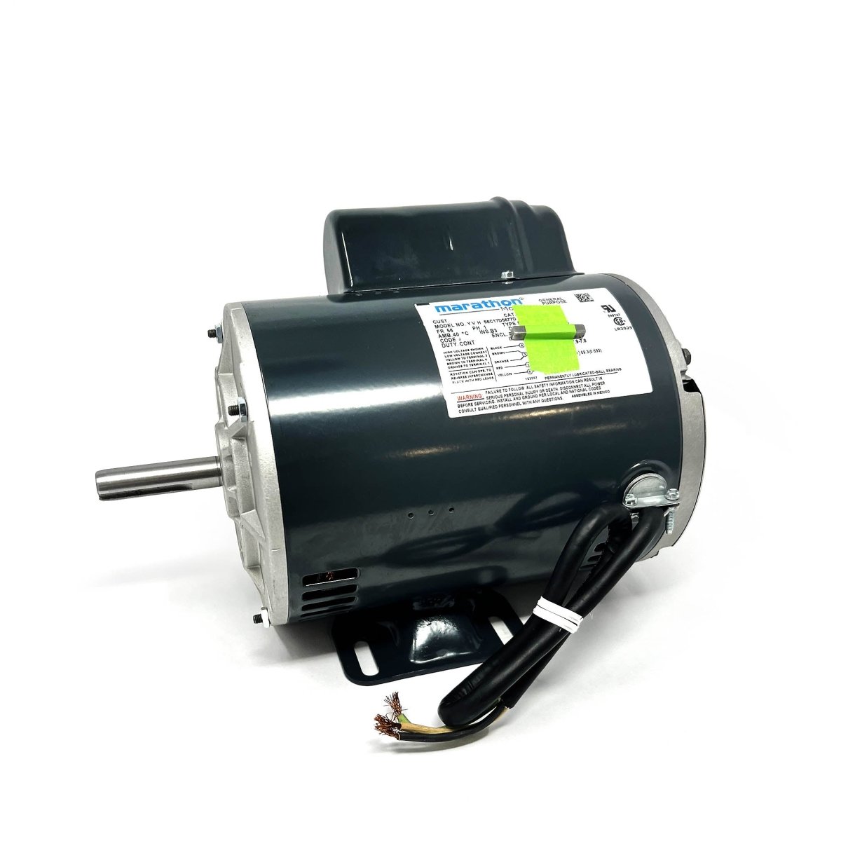 MT-RSR 7168 1 HP Drive Motor for Ammco Brake Lathes, Fits 3000, 4000, 4100, 7500, 7700 – Not 3850