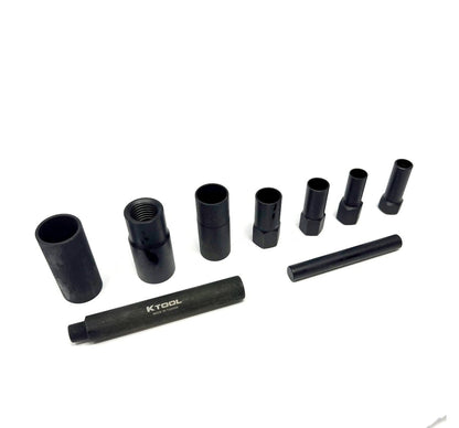 K-TOOL K-71910 Deluxe Hubcap & Wheel Lock Removal Kit, 9-Piece Set, Impact Wrench Compatible