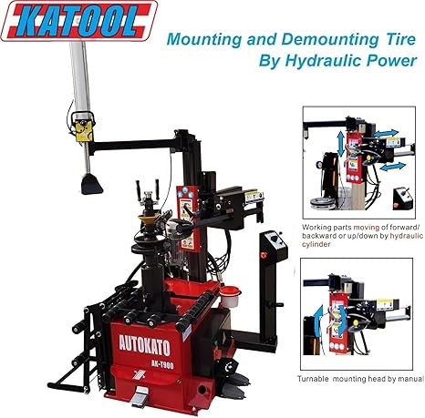 Katool KT-T900 + KT-B750 – Tire Changer + Wheel Balancer (Combo)