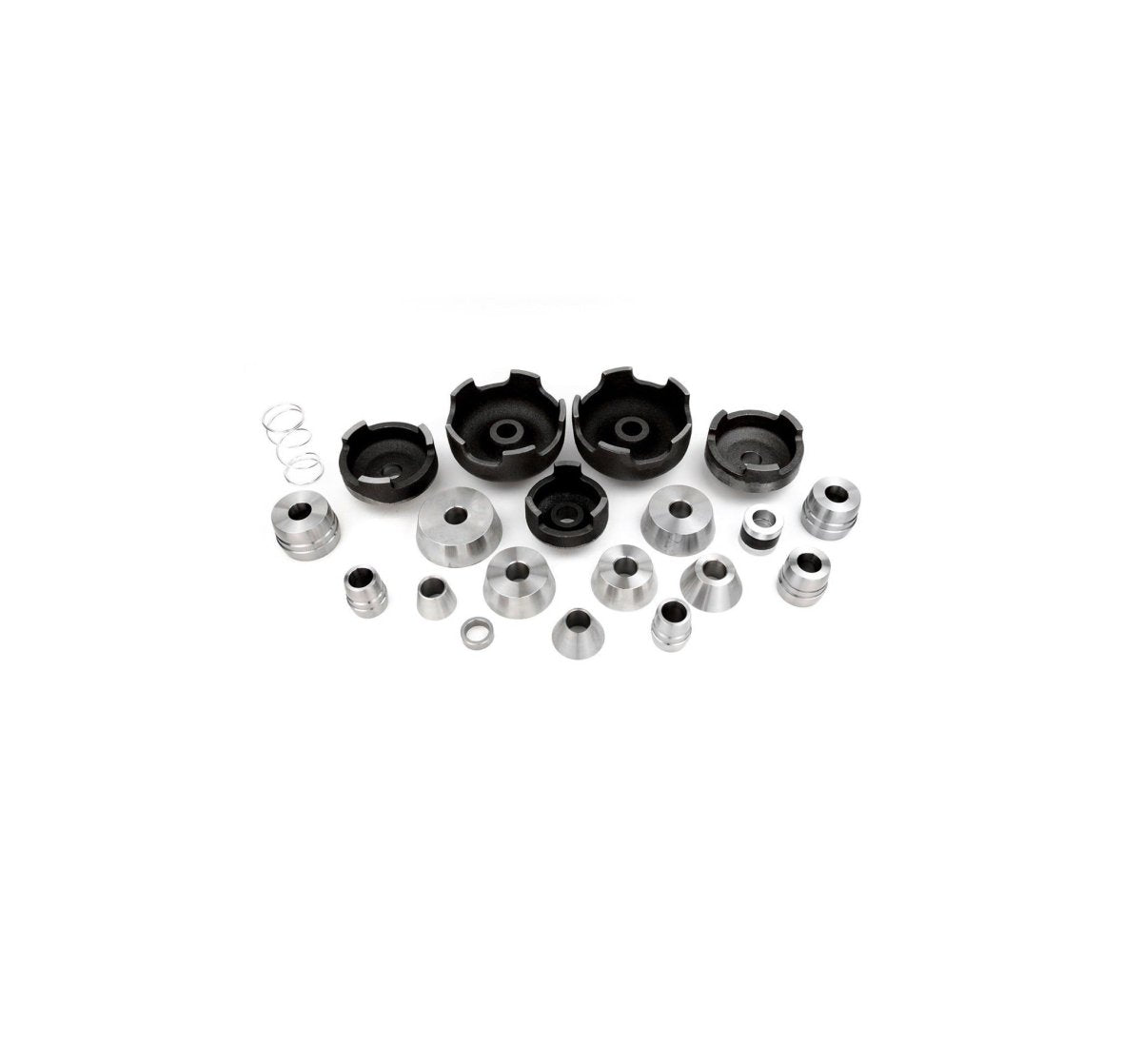 MT-RSR 7347A 20-Piece Brake Lathe Adapter Set, 1" Bore, 1.250" - 4.031" Range