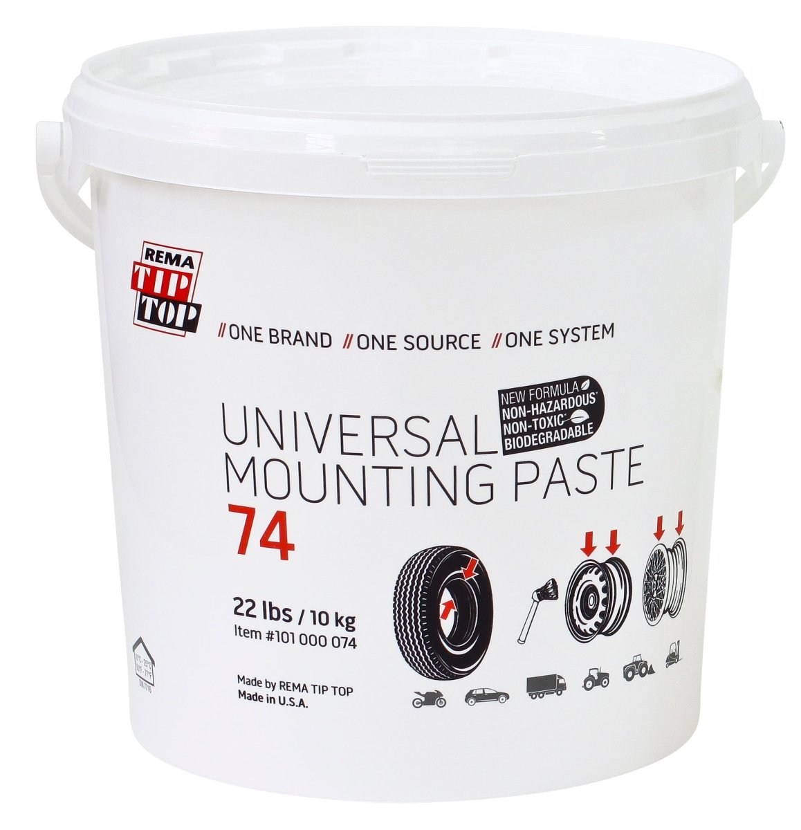 REMA REM-74 Tire Mounting Paste, 22 lb