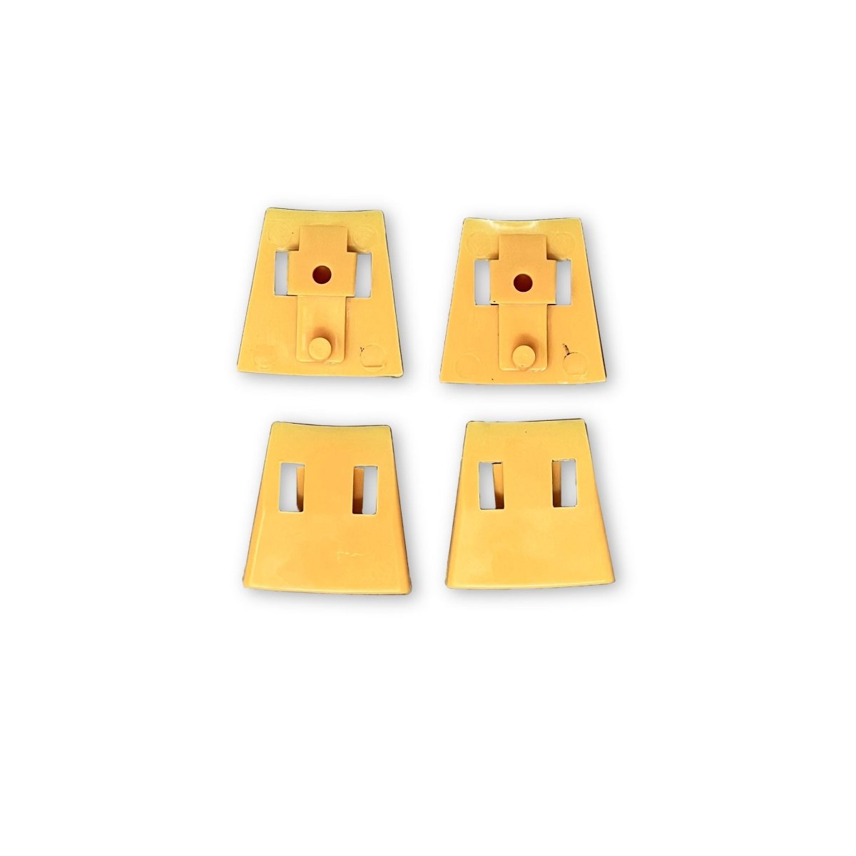 MT-RSR 7876Y Plastic Jaw Inserts, Yellow, Pack of 4