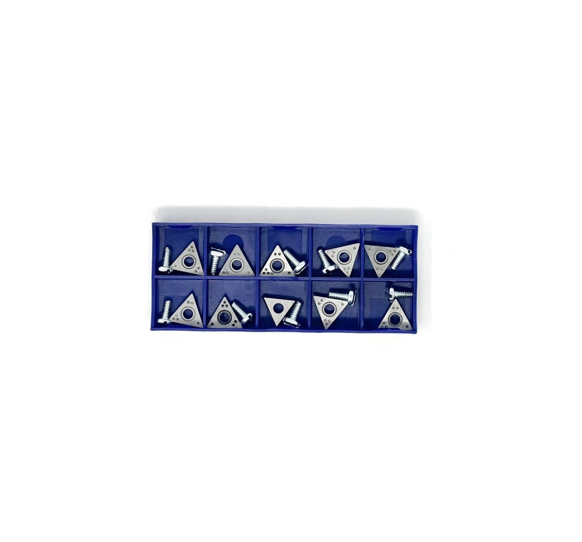 MT-RSR 7796 Positive Rack Inserts, for Accu-Turn Brake Lathes, 10-Pack, Carbide