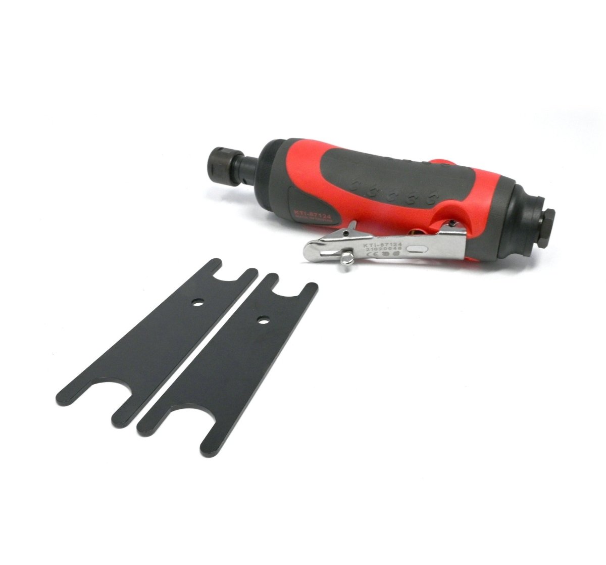 K-TOOL K-87124 Heavy-Duty 1/2 HP 1/4" Straight Die Grinder, 22,000 RPM, Rear Exhaust