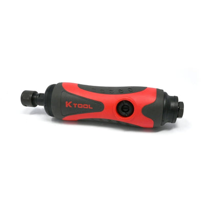 K-TOOL K-87124 Heavy-Duty 1/2 HP 1/4" Straight Die Grinder, 22,000 RPM, Rear Exhaust