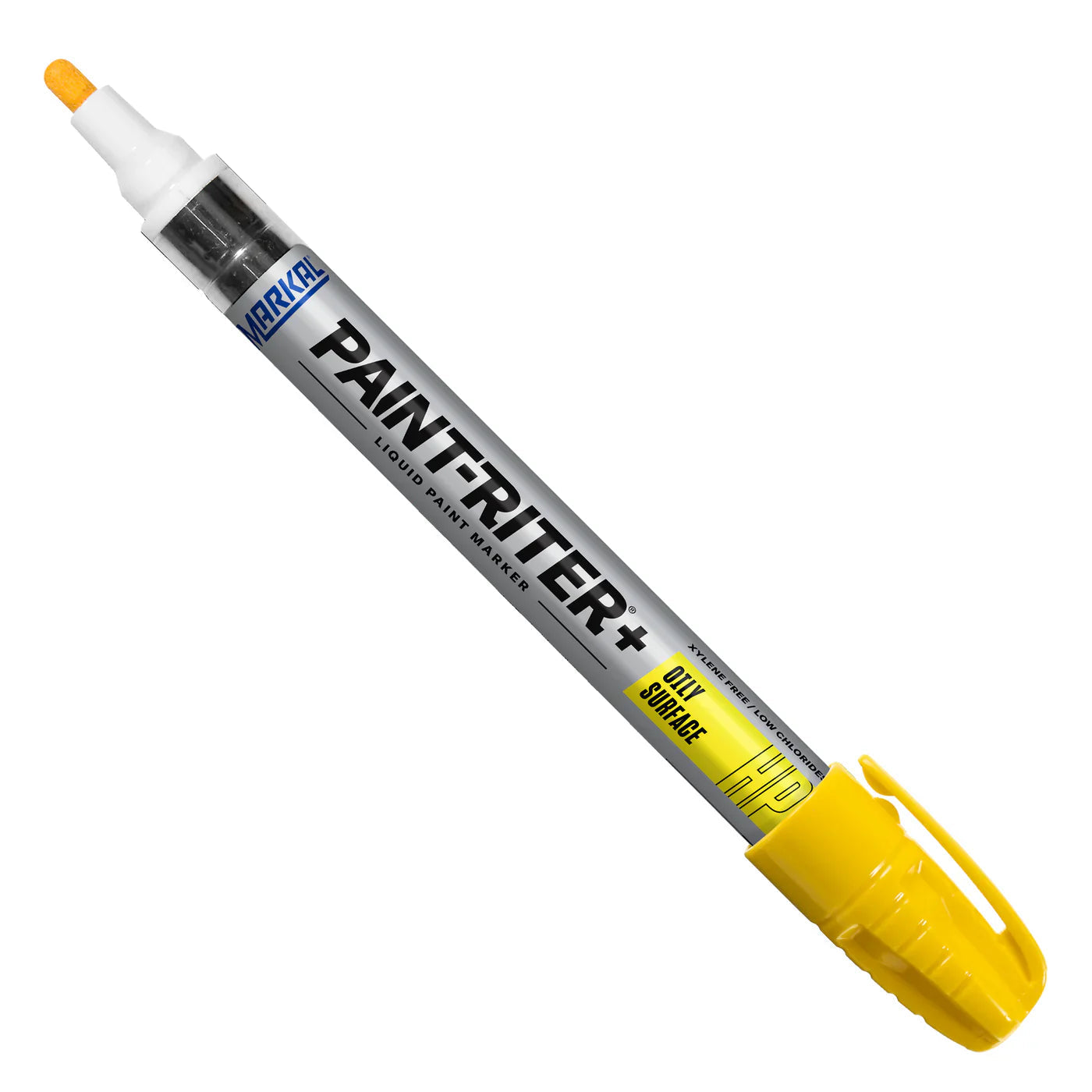 MT-RSR 39-04-12 Paint-Riter Oily Surface Paint Marker, Yellow, Box of 12