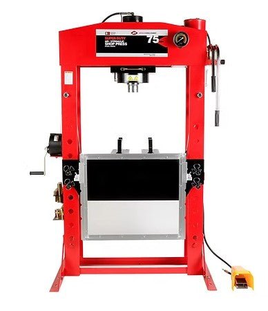 AFF 856ASD 75 Ton Super Duty Hydraulic Press - 9-3/4" Stroke