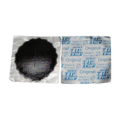 REMA REM-B-1 Tube Patch, 1-1/2" Round, Black Edge (30 bx)
